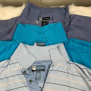 Bundle of 3 Men’s JosA.Banks Golf/Polo Shirts Larg
